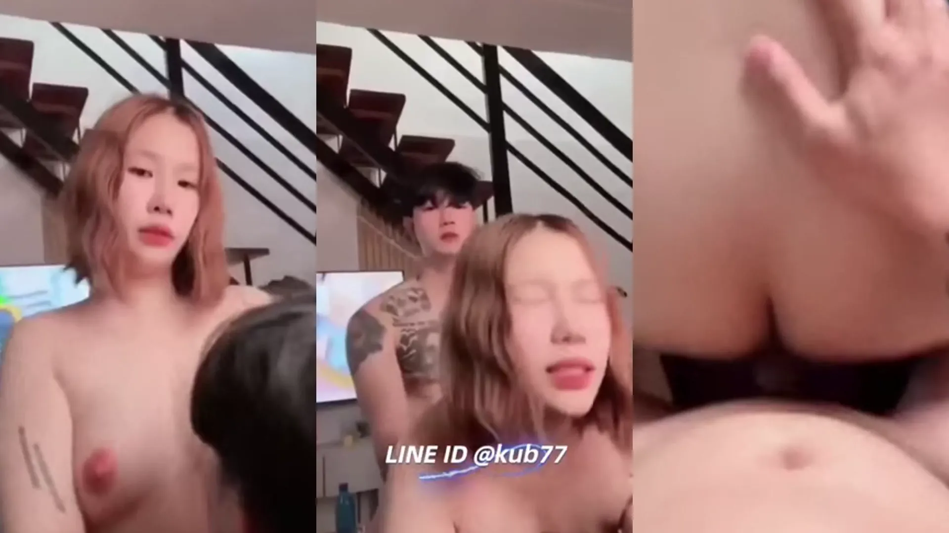 สาวหมวยผมสั้นเอวเด็ด! คลิปหลุดทางบ้าน ขย่มเย็ดควยน้ำหีไหลเยิ้ม โดนกระเด้าหีท่าหมาต่อรัวๆ